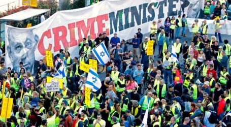Menteri Israel Ikut Demo Protes Netanyahu