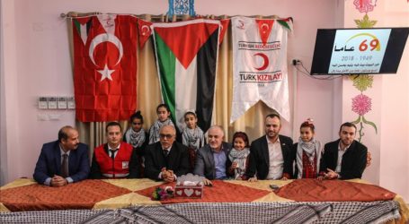 Bulan Sabit Merah Turki Kirimkan 8,5 Ton Obat ke Gaza