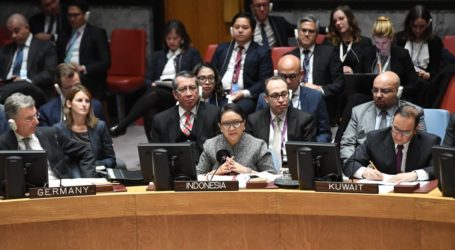 Di Dewan Keamanan, Menlu RI Tegaskan Hak Palestina Jadi Anggota Penuh PBB