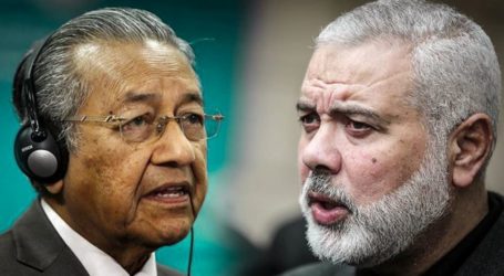 Mahathir Adakan Pembicaraan Telepon dengan Pimpinan Hamas