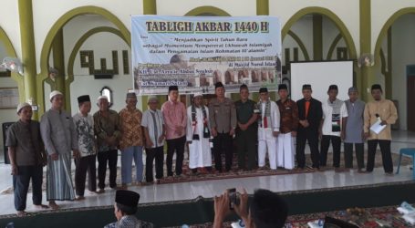 Jama’ah Muslimin (Hizbullah) dan DKM Masjid Nurul Islam Gelar Tabligh Akbar