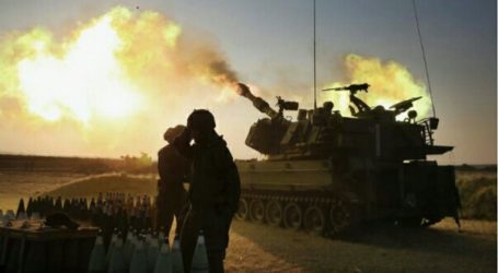 Peralatan Militer Israel Terbakar Kena Tembakan, Israel Membalas
