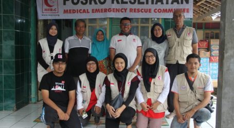MER-C Gelar Layanan Kesehatan bagi Korban Tsunami di Desa Ujungjaya