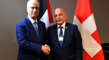 PM Palestina Bertemu Presiden Swiss, Bahas Kerja Sama Ekonomi
