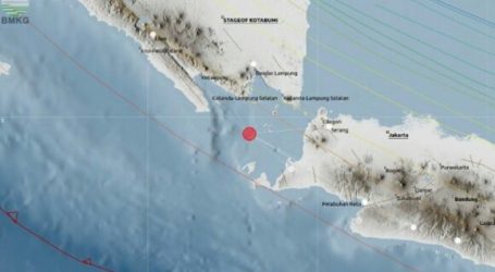Gempa Beruntun, BMKG: Permukaan Air Laut Selat Sunda Normal
