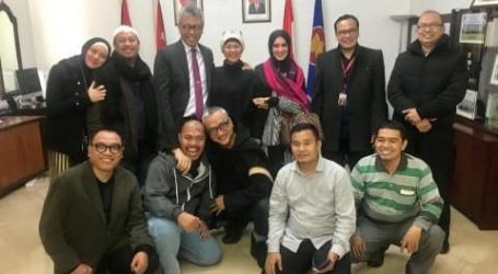 Sebelum ke Palestina, Opick dan Dik Doank Kunjungi KBRI Yordania