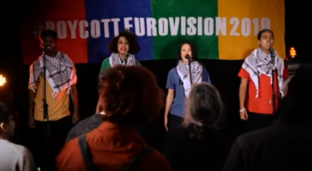 Aktivis Palestina di London Parodikan Lagu Untuk Eurovision 2019