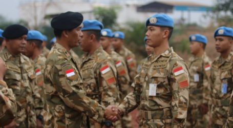Komandan PMPP TNI Tinjau Kizi TNI Konga di Republik Afrika Tengah