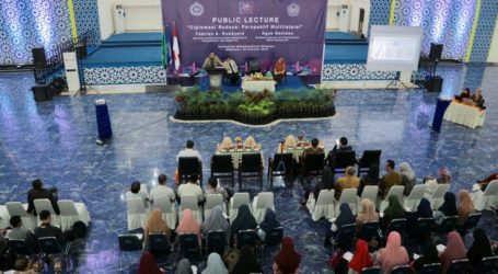 Menlu Jelaskan Arah Diplomasi Indonesia pada Generasi Muda Makassar