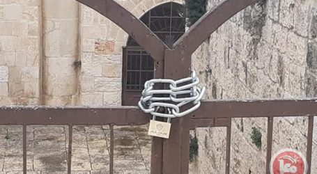 Israel Tutup Gerbang Al-Aqsha Sebelah Timur
