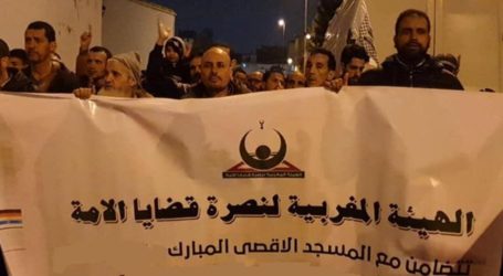 Organisasi Maroko Serukan Unjuk Rasa Dukung Aksi Great Return March