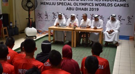 Dubes UEA Kunjungi Atlet Olimpiade Khusus Indonesia di Jakarta