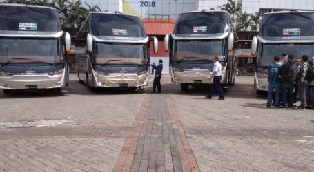 Indonesia Ekspor Empat Bus Perdana ke Bangladesh