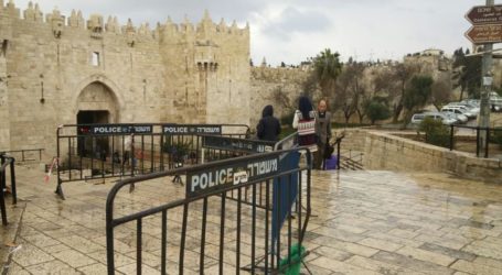 Israel Tutup Gerbang Al-Amud Masjid Al-Aqsha