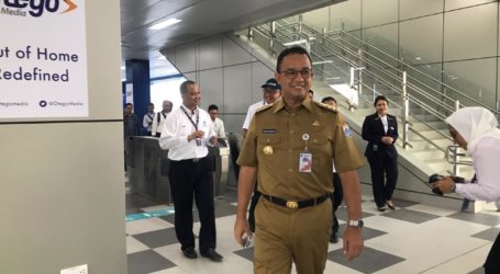 Hari Pertama Beroperasi, Anies Ajak Masyarakat Manfaatkan MRT Jakarta