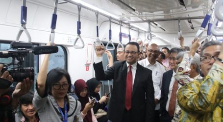 Gubernur Anies Resmikan Penamaan Stasiun ASEAN MRT Jakarta