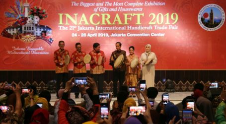 Gelar INACRAFT 2019, Anies Harap Jakarta Jadi Ikon Kerajinan Internasional