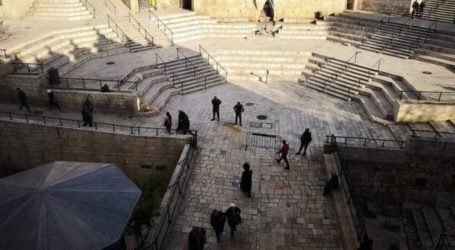 Israel Kembali Tutup Gerbang Al-Amud Masjid Al-Aqsa