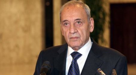 Ketua Parlemen: Libanon Tidak Akan Menyerahkan Airnya kepada Israel
