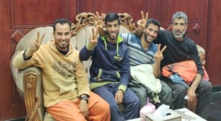 Mesir Bebaskan Empat Nelayan Palestina