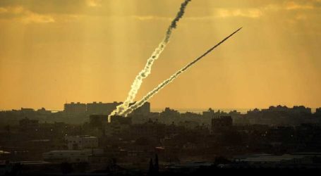 Dua Roket dari Gaza Hancurkan Pagar Perbatasan