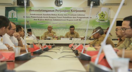 Pemerintah Aceh Akan Evaluasi Beban Kerja Pegawai