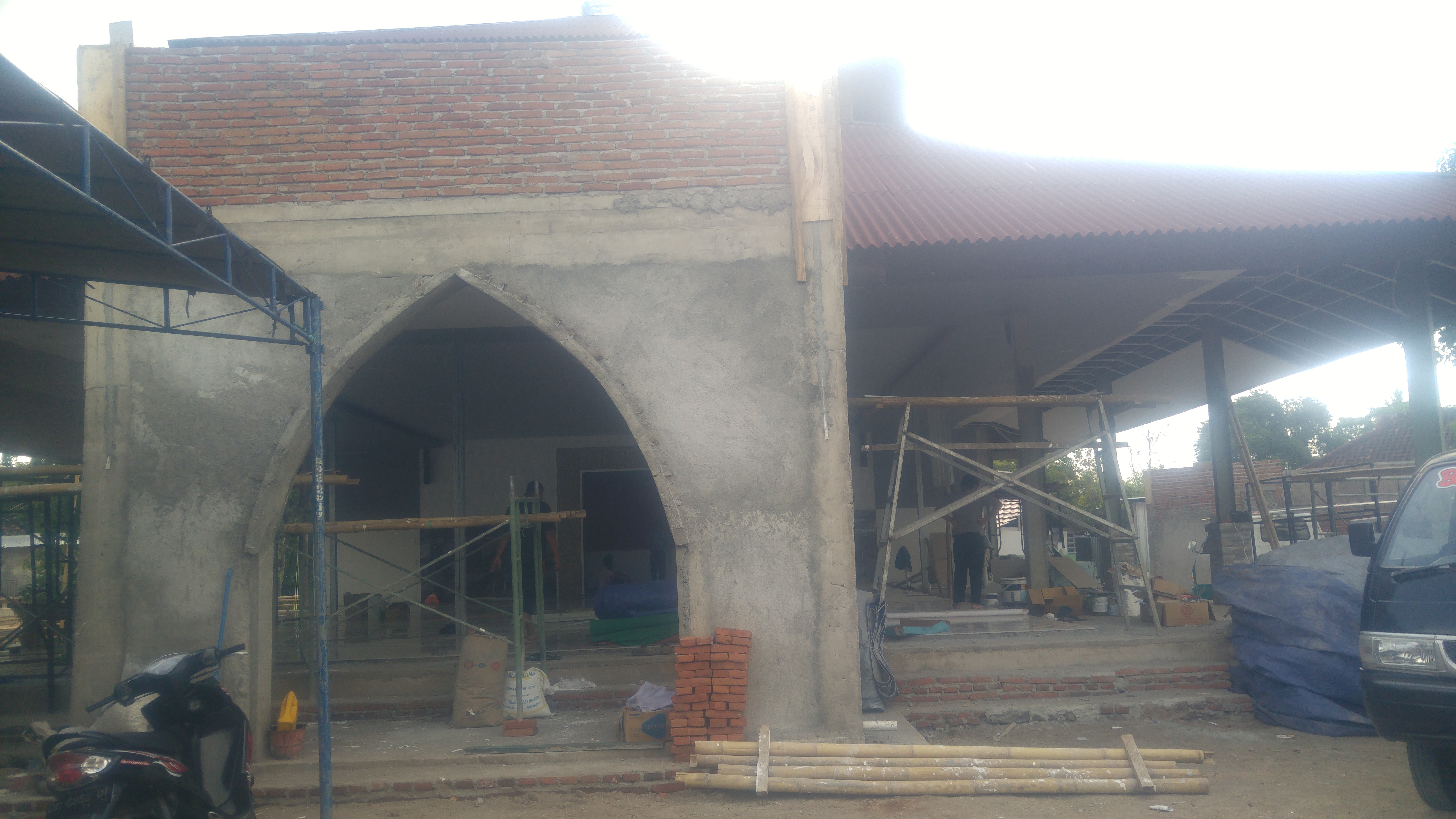  Pembangunan Masjid  Darussalam Lombok Utara Masih Perlu 