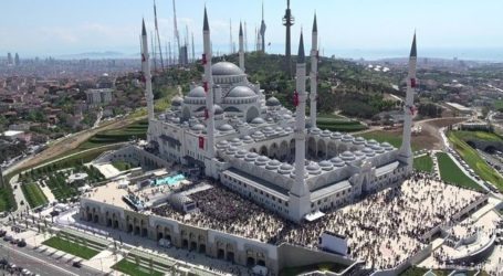 Erdogan Resmikan Masjid Terbesar di Turki