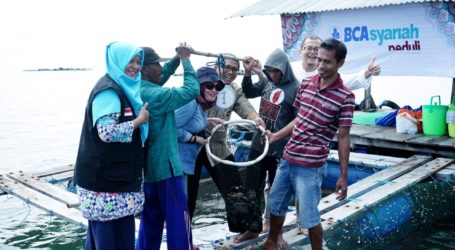 Dompet Dhuafa-BCA Syariah Bantu Budidaya Ikan Kerapu