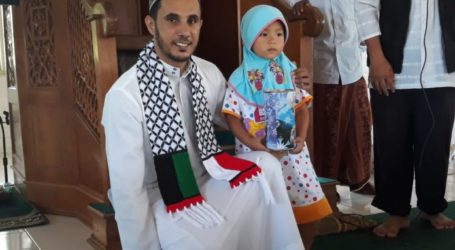 Khanza Talita Ulfa, Sumbang Tabungan Haji untuk Palestina