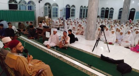 Kunjungi Diniyyah Putri Lampung, Ulama Palestina Ajak Muslimat Aktif Bebaskan Al-Aqsha
