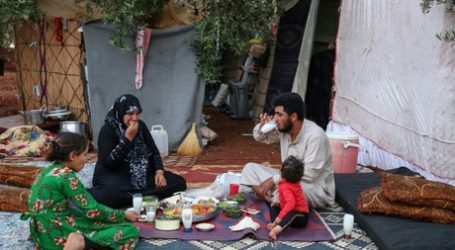 Ramadhan Warga Idlib di Kemah Pengungsi