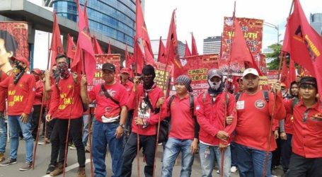 KSPI: Buruh Lanjutkan Unjuk Rasa Serentak