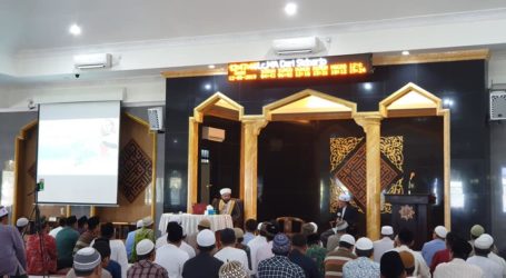 Gaung Al-Aqsha Haqquna dari Masjid Fathul Khoir Bontang