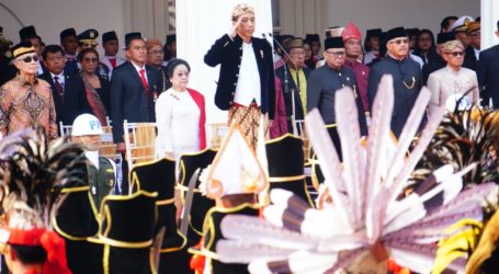 Presiden Jokowi Pimpin Upacara Peringatan Hari Pancasila