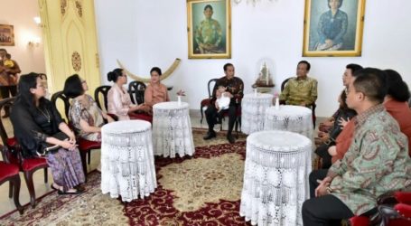 Jokowi Silaturahmi dengan Sultan Hamengkubuwono X di Keraton Yogyakarta