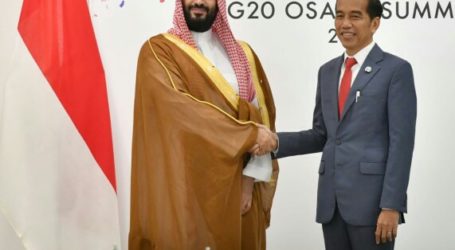 Putra Mahkota Arab Saudi Bertemu Presiden Jokowi