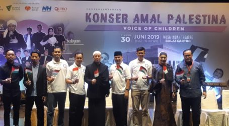 Konsorsium Indonesia untuk Sekolah Palestina Gelar Konser Amal