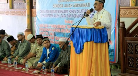Ormas se-Aceh Utara Deklarasi Larang Anak dan Perempuan Berkeliaran Malam