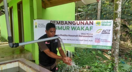 ACT Bangun Sumur Waqaf untuk Warga di Idi Rayeuk Aceh