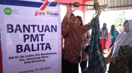 Hari Anak Nasional: Indonesia Power-IZI Jateng Gelar Bantuan Pemberian Makanan Tambahan