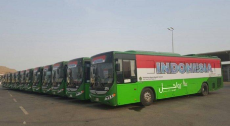 Bus Shalawat untuk Jamaah Haji Indonesia