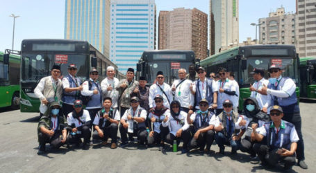 Tim Pengawas DPR Meninjau Layanan Haji di Saudi