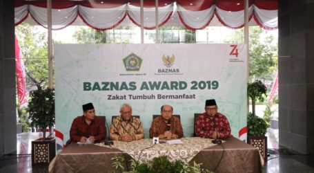 BAZNAS Award 2019 Pacu Kebangkitan Zakat Nasional
