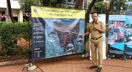 DKI Bangun Trotoar Terintegrasi di 31 Ruas Jalan Tahun Depan