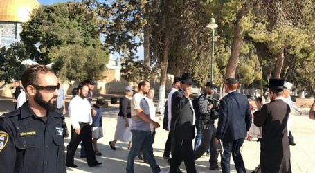 114 Pemukim Pendatang Yahudi Serbu Masjid Al-Aqsa