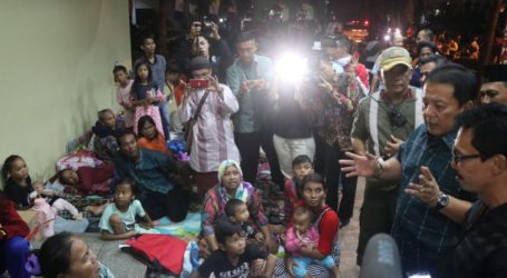 Ribuan Pengungsi di Kantor Gubernur Lampung Diperbolehkan Pulang