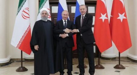 Erdogan Tuan Rumah KTT dengan Putin dan Rouhani Bahas Suriah