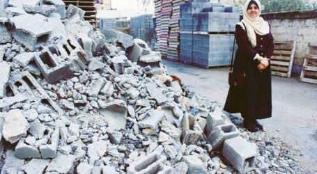Majd Mashharawi, Insinyur Wanita yang Daur Ulang Puing-Puing Gaza