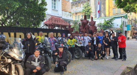 Promosikan Pariwisata Indonesia, 11 Bikers Touring ke Empat Negara Asia Tenggara
